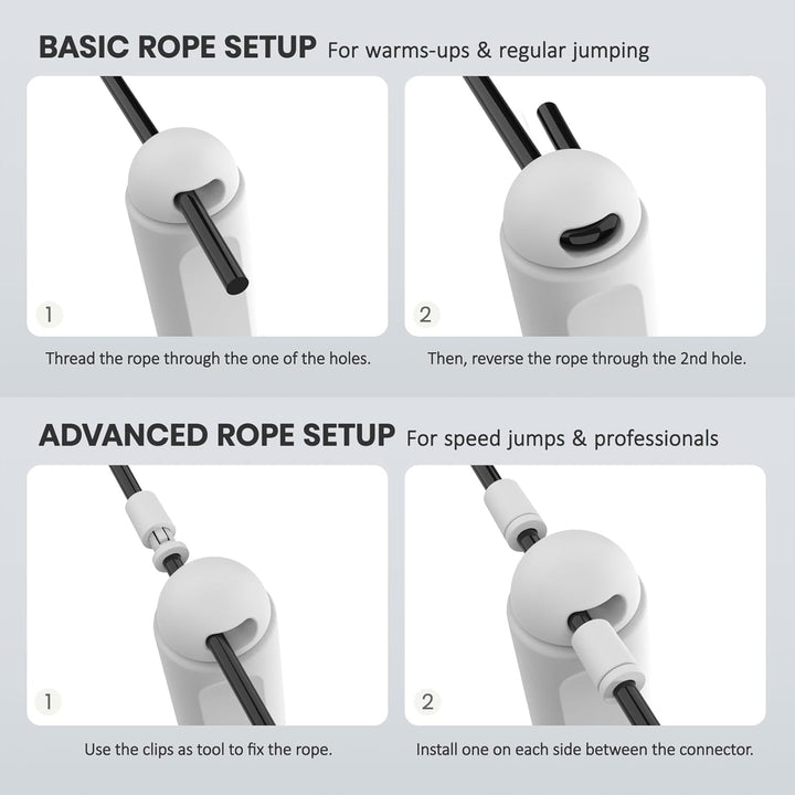Multifun Digitaal Speed Springtouw met Calorieënteller