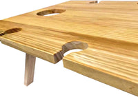Vardi Dante™ Draagbare Houten Wijnrektafel