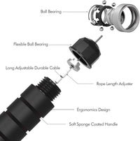 Verstelbare Tangle-Free Springtouw voor Fitness