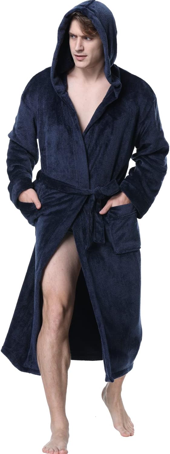 Luxe Heren Badjas met Capuchon - Lars