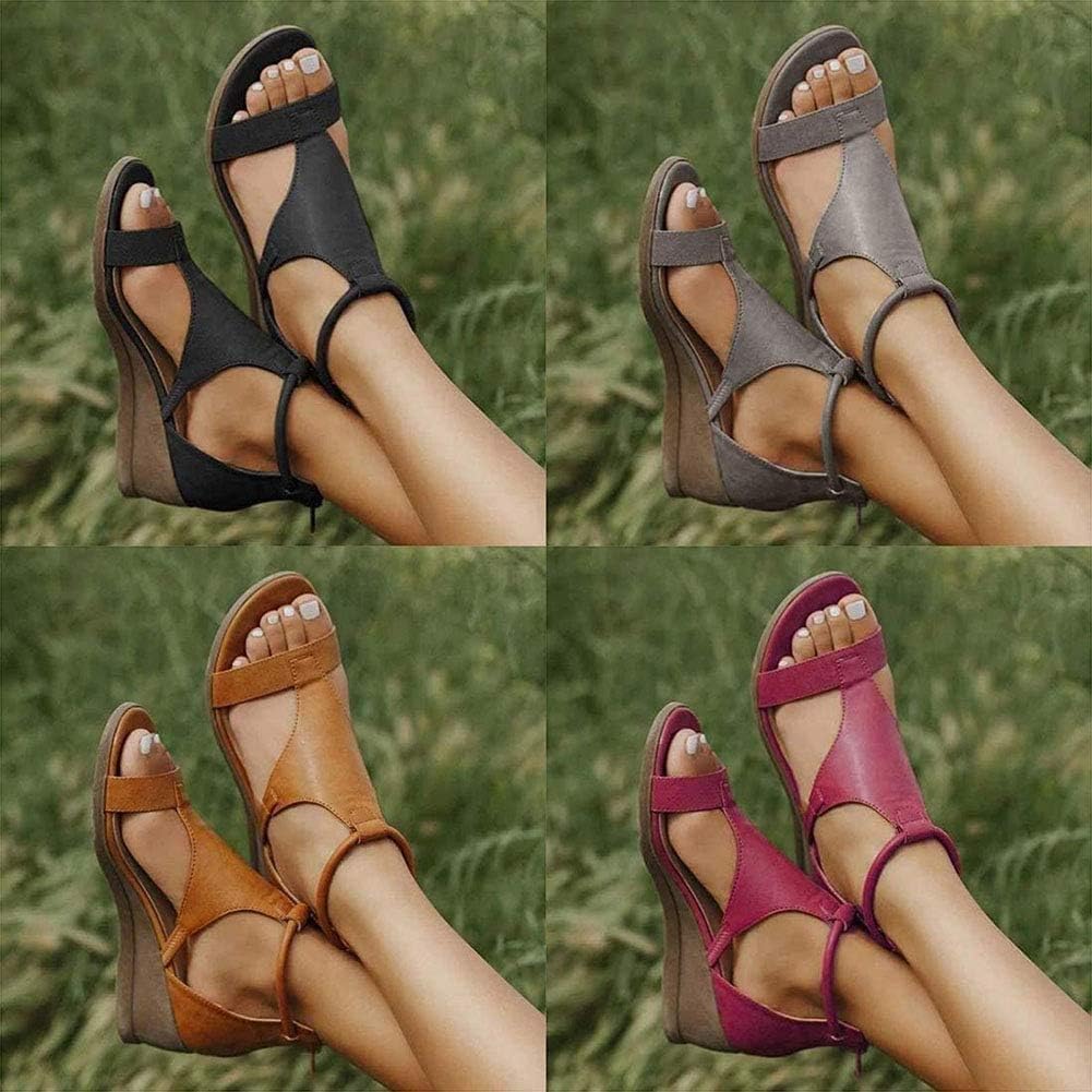 ElevateStyle Sandals | Dames Sandalen met Verhoogde Hak en Enkelband Ontwerp