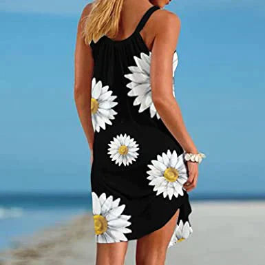 Boho Chic Zomerjurk met bloemenprint – Karla