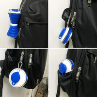 Inklapbare Waterfles met Carabiner