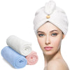 Microfiber Haarhanddoek Wrap – 3 Pack