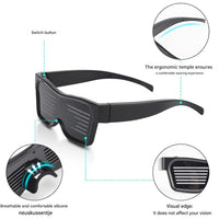 App-Programmeerbare LED Feestbril - GlowBeat