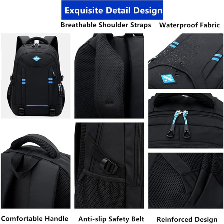 Multifunctionele Rugzak met Wielen voor Jongens – Veranderbare Trolley Tas