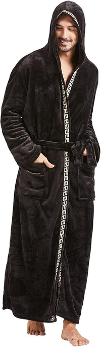 Comfortabele Flanellen Heren Badjas - James