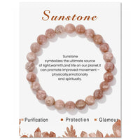 Natuurlijk Kristal Genezende Energie Armband - Aria