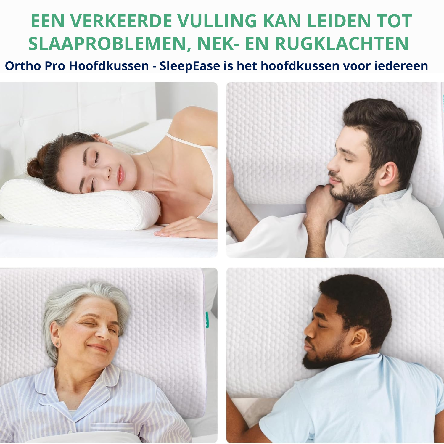 Ortho Pro Hoofdkussen - SleepEase