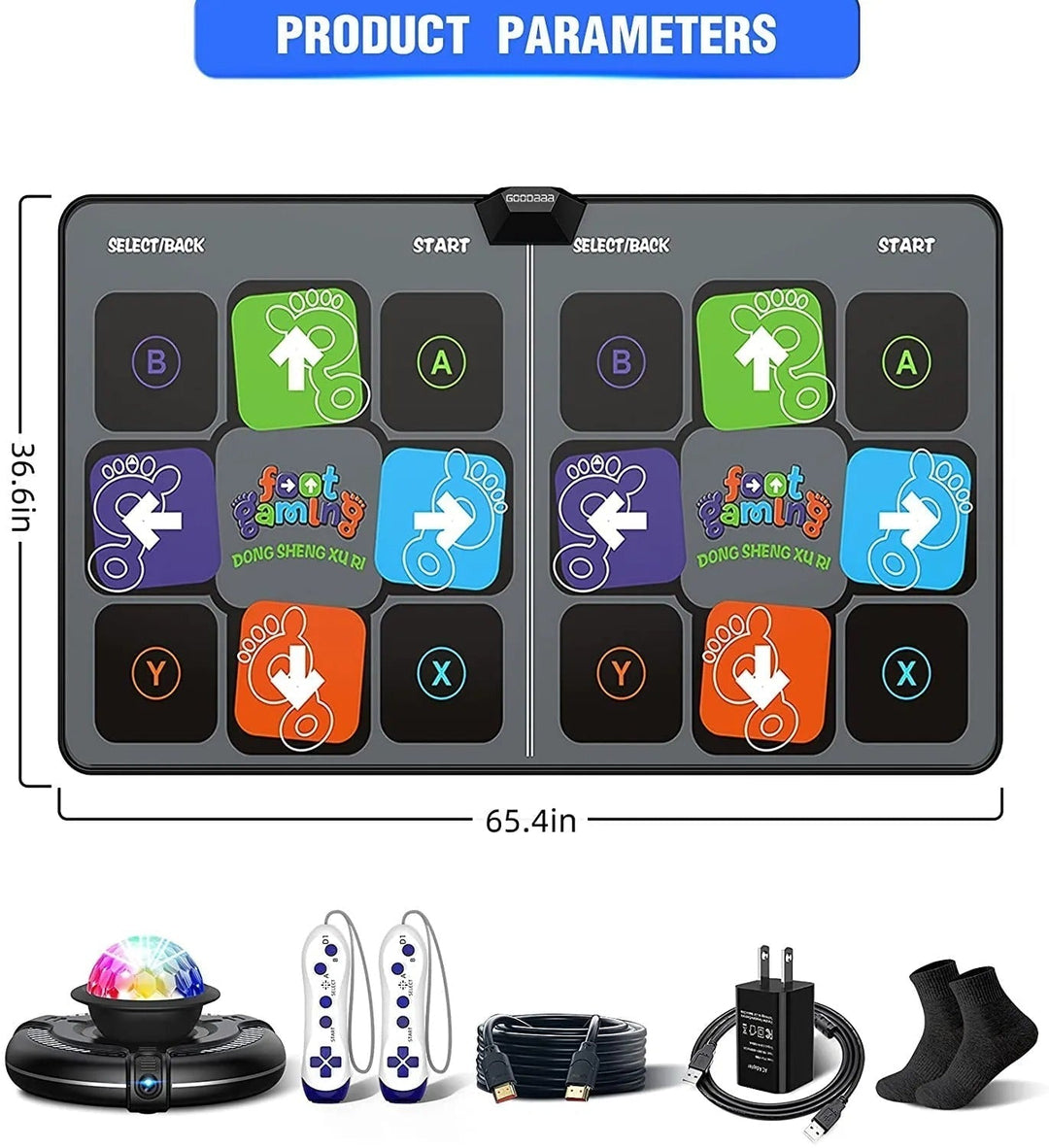 Interactieve Dansmat voor Kinderen - DanceFun