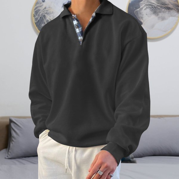 Casual Heren Polosweater - Oliver