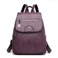 Luxe Leren Dames Rugtas - Isolde
