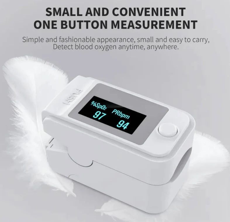 Niet-Invasieve Vinger Saturatiemeter met LED-Display - PrecisionPulse
