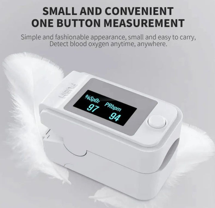 Niet-Invasieve Vinger Saturatiemeter met LED-Display - PrecisionPulse