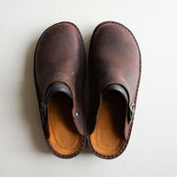 Luxe Leren Herenslippers – Elias