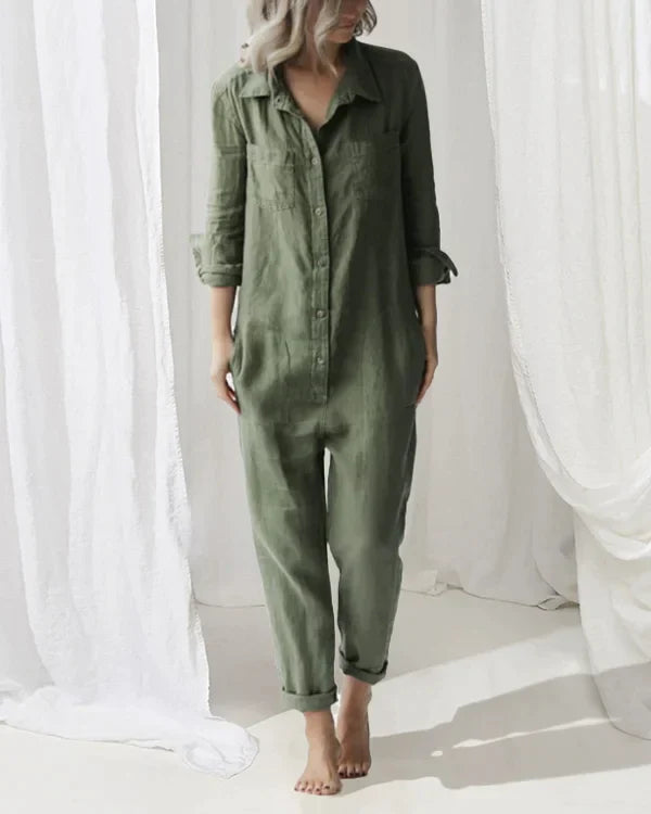 Katoenen Jumpsuit - Lotte