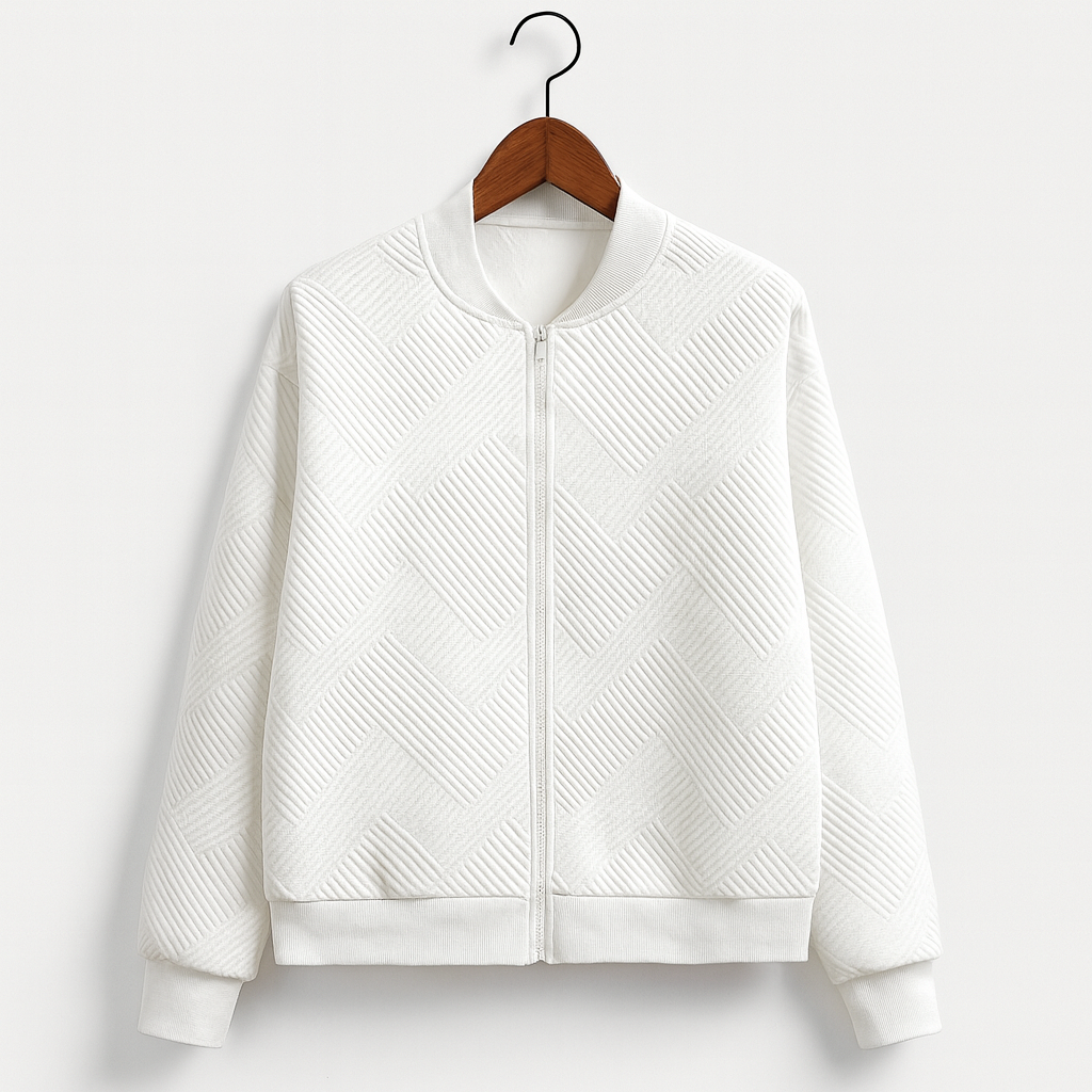 Stijlvolle Dames Zip-Up Jas – Rivka