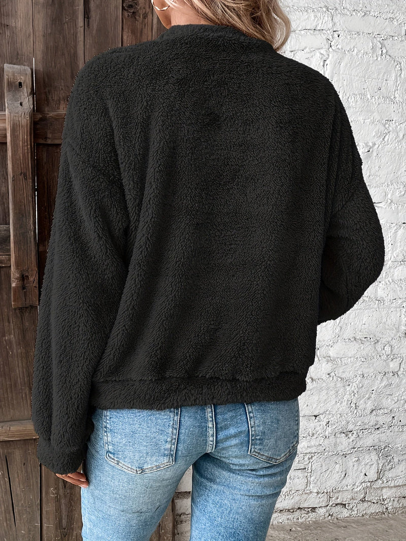 Comfortabele Teddy Pullover Sweatshirt - Livia