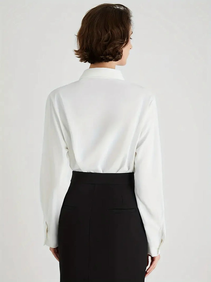 Stijlvolle Witte Damesblouse - Emilia