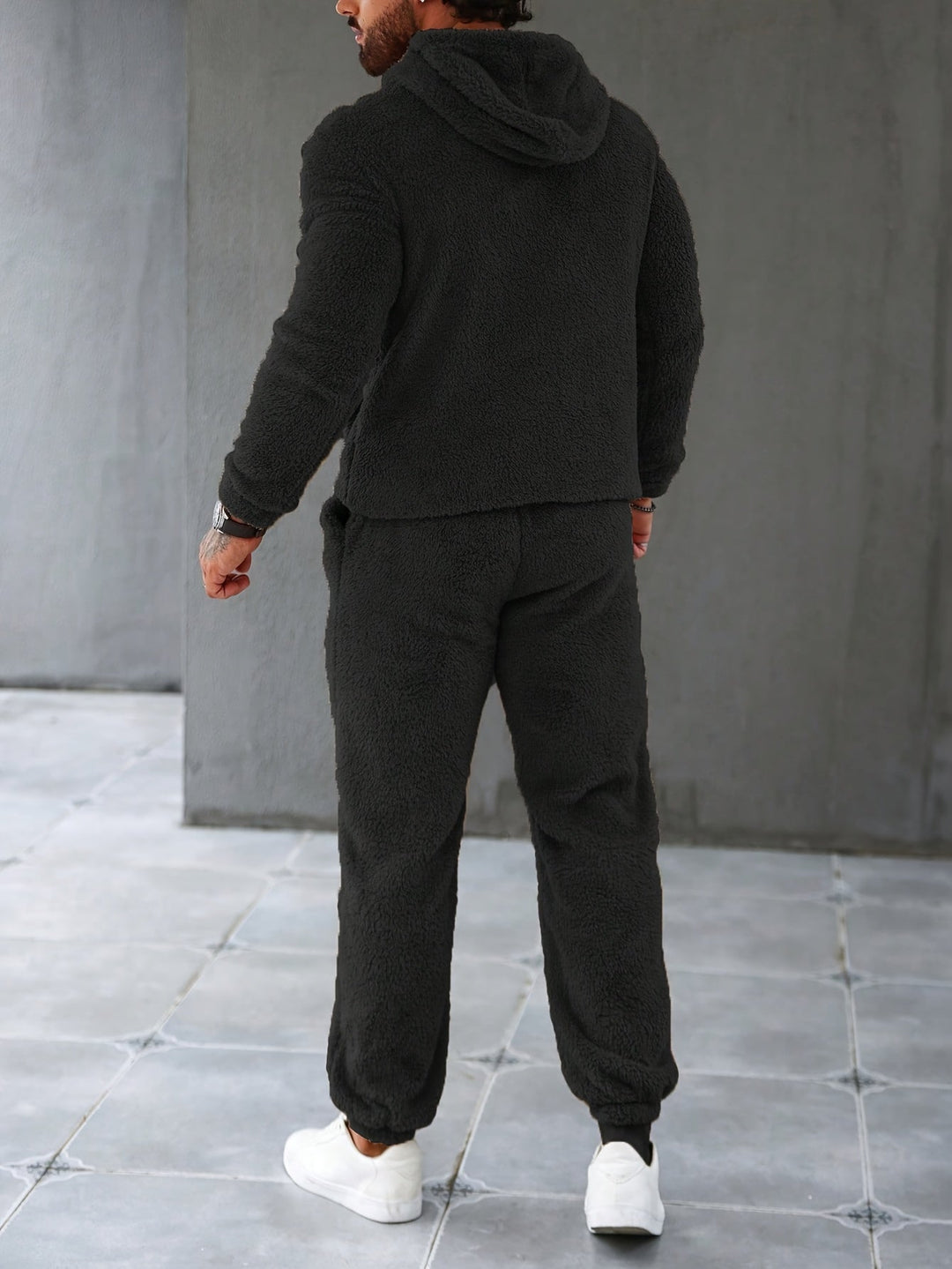 Fuzzy Fleece Tweedelige Outfitset - Logan