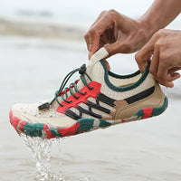 Kleurrijke Dames Barefoot Waterschoenen - AquaStride