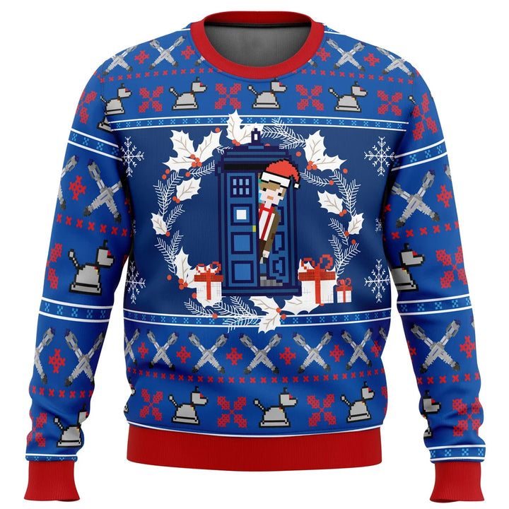 Vardi Dante™ Tardis Sweater| De kersttrui voor Whovians!