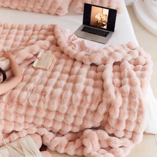 Luxe Zachte Bont Deken - SnuggleFur