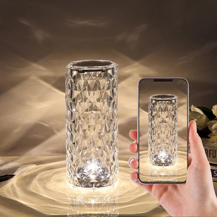 Kristallen LED Lamp - LumiCrystal