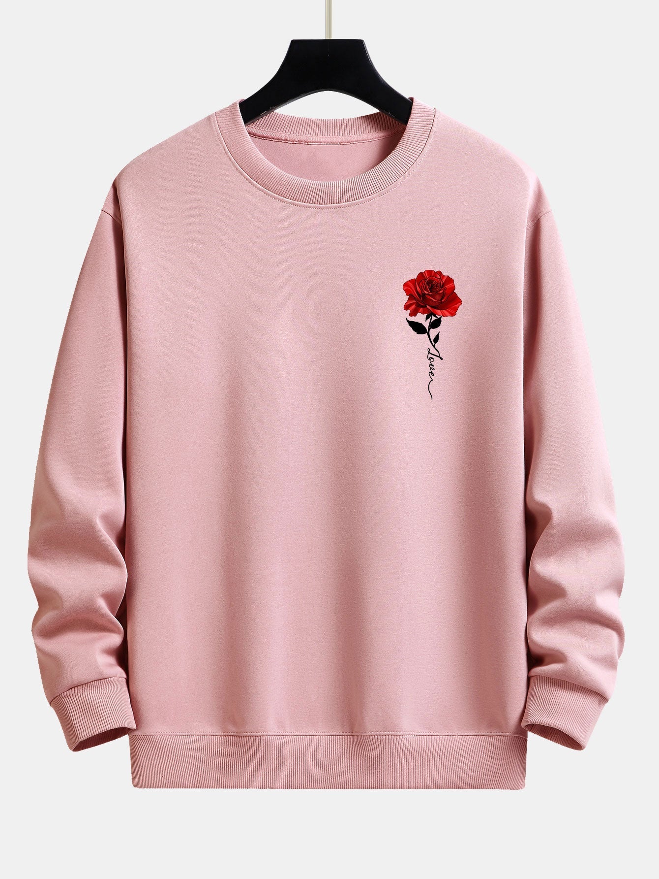 Dames Rozenprint Sweatshirt - Amelia