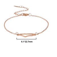 Gouden Armband van Hoop - Aurora