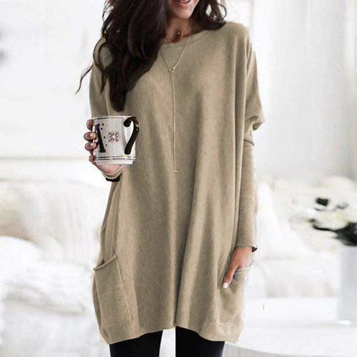 Oversized Dames Trui met Zakken – Yara