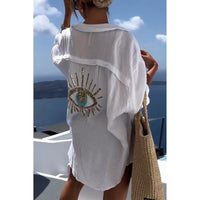 Linnen Dames Blouse met Knoopsluiting – Marise