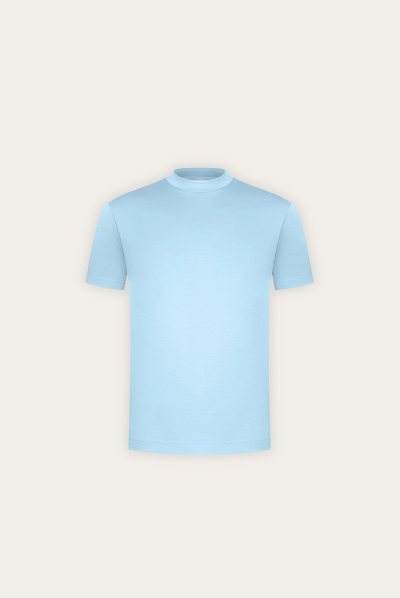 Stijlvol heren T-shirt van gemerceriseerd katoen - Dario