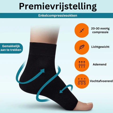 Neuropathie Verlichtende Enkel Sokken | Neuropathy Compressie Ontwerp