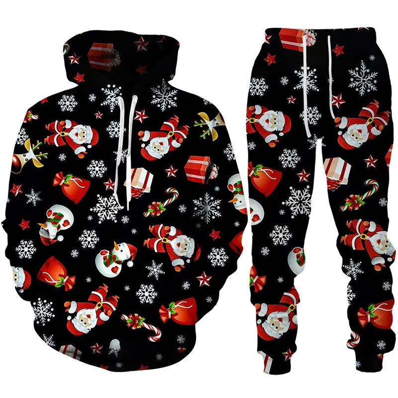 Vardi Dante™ Jolly Delight Set | Kerst vibes loungeset voor heren