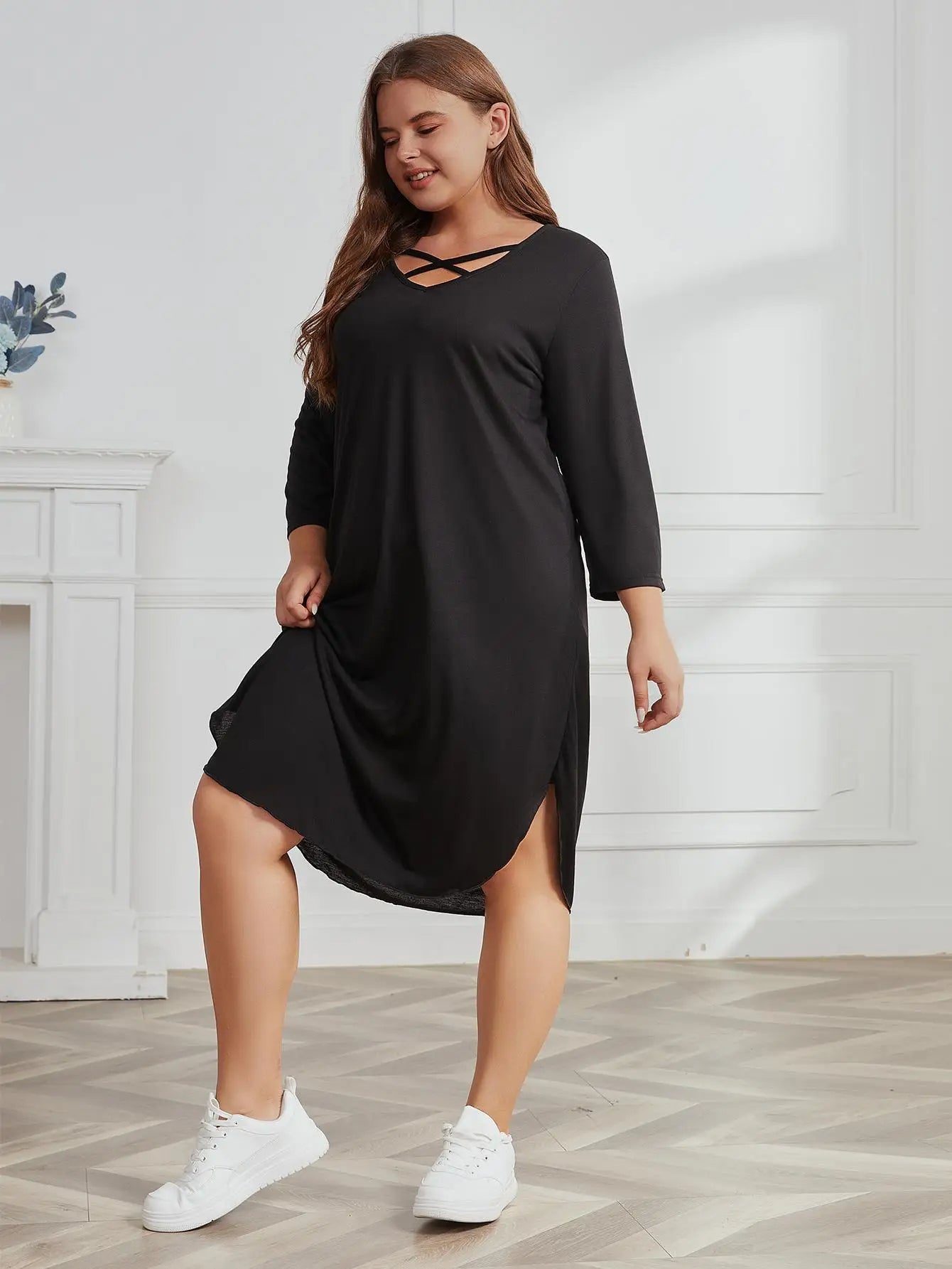 Vardi Dante™ Gemma Plus-Size Zomerjurk | Casual & Stijlvol