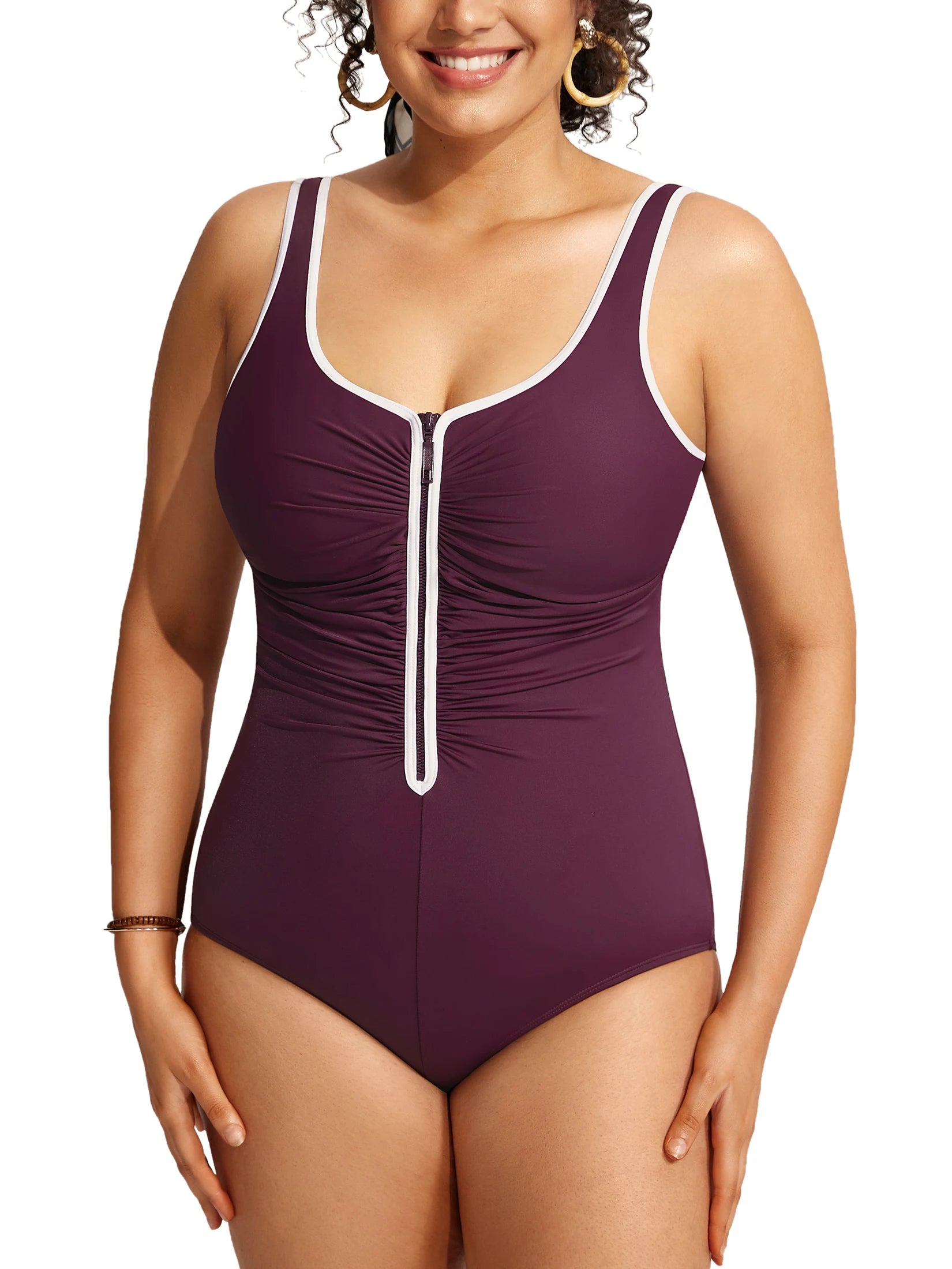 Vardi Dante™ Nova Plus-Size Badpak | Trendy & Flatterend