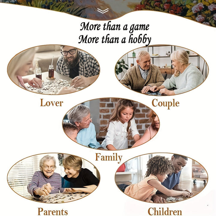 1000-delige Ronde Sterrenbeeld Puzzel - ZodiacDreams