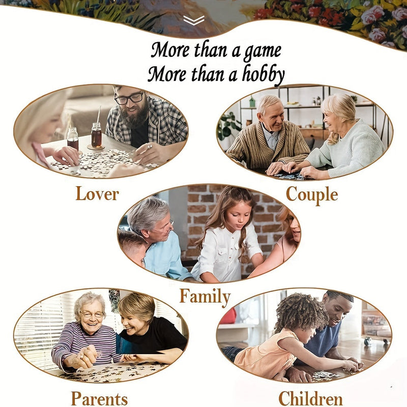 1000-delige Ronde Sterrenbeeld Puzzel - ZodiacDreams