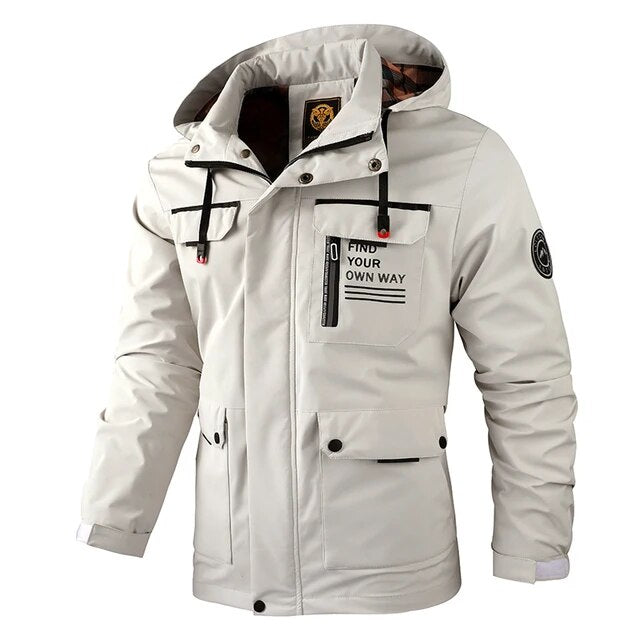 Vardi Dante™ Winterparka met Fleecevoering | Winddicht jack met capuchon