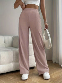 Casual Ribfluweel Broek voor Dames - Elara