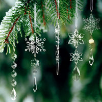 Kristallen Kerst Ornamenten Set - ShineBright