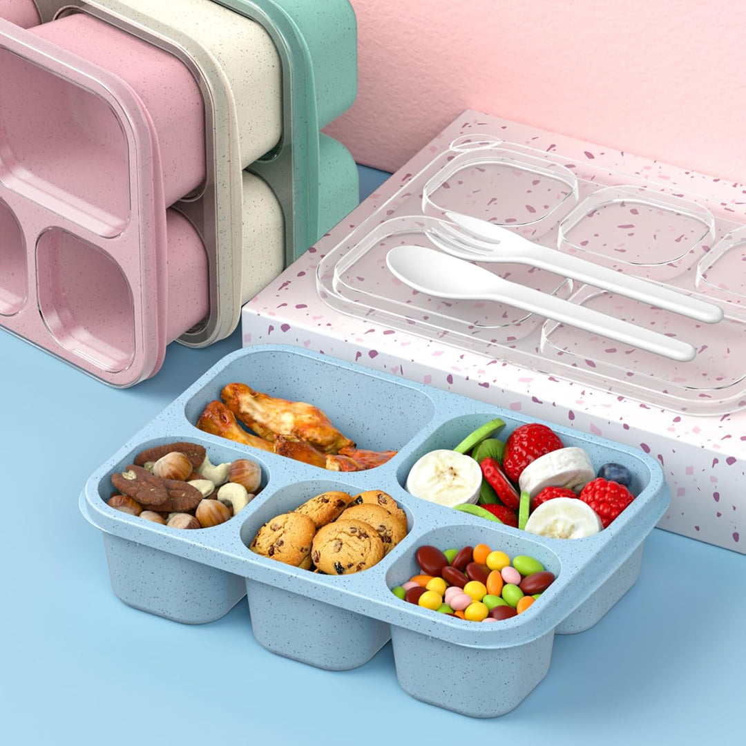 Bento Box Maaltijd Prep Containers - 4-Pack