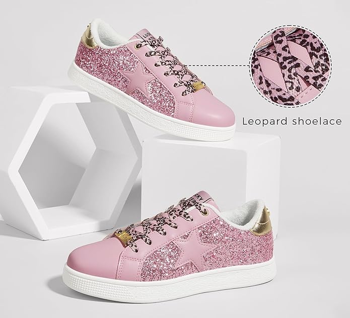 Sprankelende Ster Glitter Sneakers - Zoey