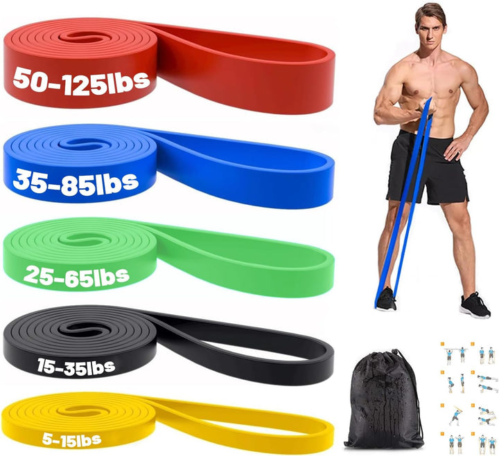 Weerstandsbanden Set voor Pull-Up Assistentie en Workouts