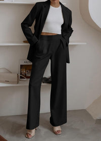Stijlvolle Blazer en Pantalon Set - Mia