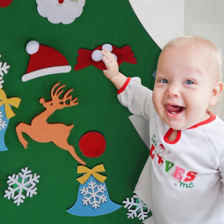 Vilt Kerstboom Bouwset - FeltFest