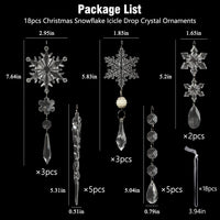 Kristallen Kerst Ornamenten Set - ShineBright