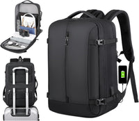 40L Uitbreidbare Waterdichte Reisrugzak met USB-poort & 17” Laptopvak – AirVoyage (1 Kopen, 1 GRATIS Actie)