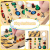 Montessori Peuter Prikbord met 27 LED-lampjes - BrightMinds